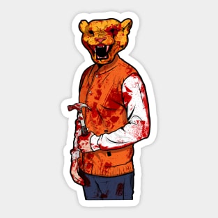 Hotline Miami Sticker